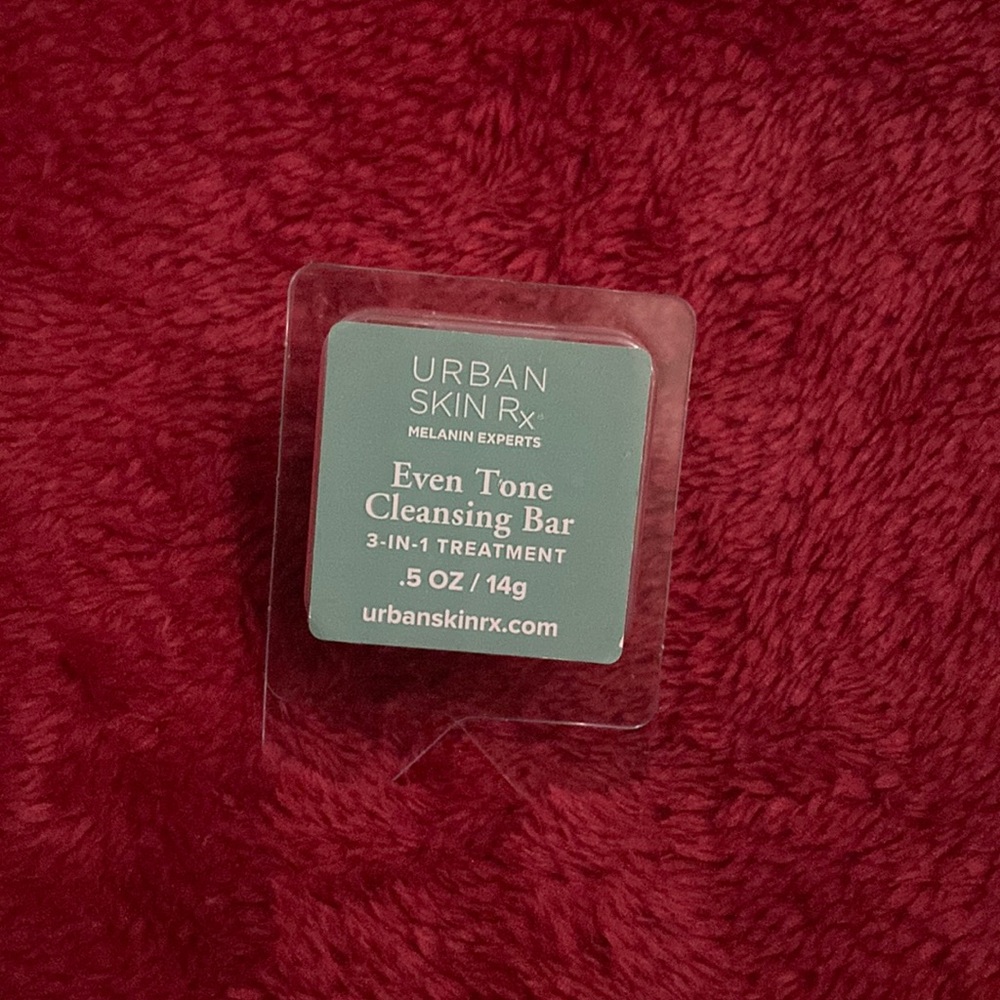 20 (.5/14g) Travel Size Urban Skin RX Even Tone Cleansing Bar 3-in-1 Treatment